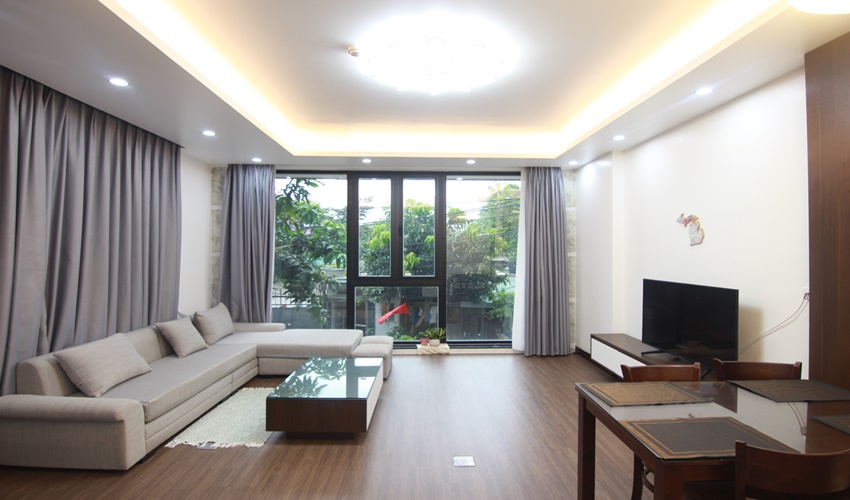 Modern 01 bedroom apartment for rent in Xuan Dieu, Tay Ho, Hanoi